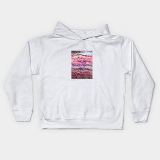 messy waves Kids Hoodie